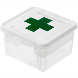 Storage Container Orthex SmartStore Deco 12 First Aid White