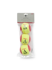 Tennis Ball Tretorn Academy Red Felt 3 Pack 2025 (Box 24x3)