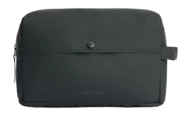 Toilettas Tretorn Unisex PU Wash Bag Large Black