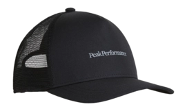 Casquette Peak Performance Unisexe PP Trucker Black
