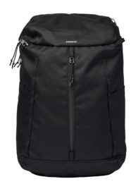 Rucksack Sandqvist Sune Unisex Black With Black Webbing