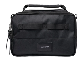 Schultertasche Sandqvist Olof Unisex Black