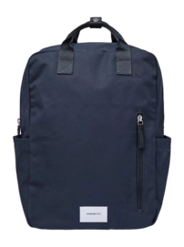 Rucksack Sandqvist Knut Navy Blue With Navy Webbing 24