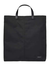 Sac à Main Sandqvist Frankie Black With Black Leather
