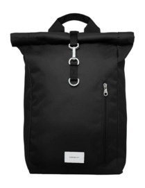Sac à Dos Sandqvist Ground Rolltop Black With Black Webbing L