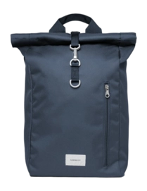 Sac à Dos Sandqvist Ground Rolltop Navy Avec Sangle Navy L