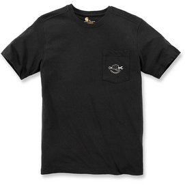 T-Shirt Carhartt Men Maddock Strong Graphic S/S Black