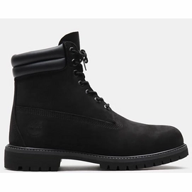 Timberland Men 6 inch Double Collar Boot Black Nubuck