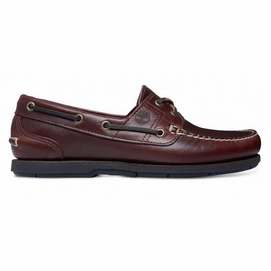 Boat Shoes Timberland Mens 2 Eye Boat Rootbeer Smooth Brown-Shoe size 42