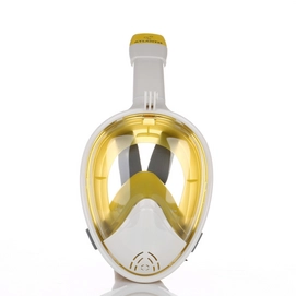 Snorkel Atlantis 2.0 Full Face Mask White/Yellow-L/XL