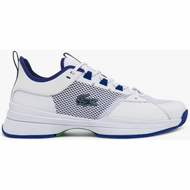 Tennis Shoes Lacoste Men AG-LT21 White Blue-Shoe size 41