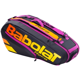 Tennistasche Babolat RH6 Pure Aero Rafa Black Orange Violet