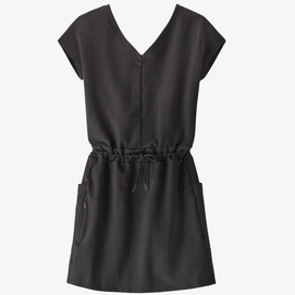 Robe Patagonia Women Organic Cotton Roaming Dress Black
