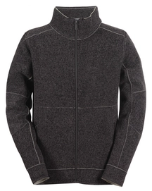 Fleecejacke 2117 Tranum Wool Jacket Grey Herren