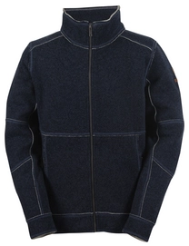 Fleecejacke 2117 Tranum Wool Jacket Navy Herren