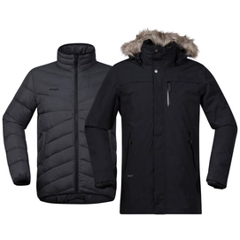 Jacke Bergans Sagene 3in1 Black Herren