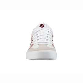 K Swiss Men Addison Vulc LTR White Oxblood Lunar Rock