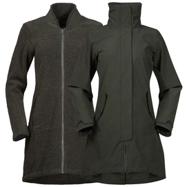 Jacket Bergans Women Oslo 3in1 Seaweed