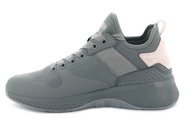 Palladium Women Ax Eon Army Run Silk Titanium