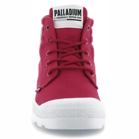 Palladium Blanc Lite Low Cuff Red Salsa