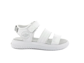 Palladium Women Crushion Sandal Alpha White