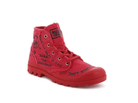 Palladium Women Pampa Protest Flame Scarlet