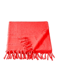 Hamamdoek De Witte Lietaer Fjara Poppy Red (100 x 180 cm)