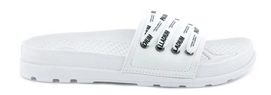 Palladium Women Solea Slide Lace White