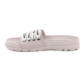 Palladium Women Solea Slide Lace Rose Smoke