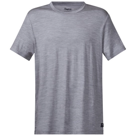 T-Shirt Bergans Oslo Wool Grau Herren
