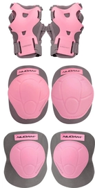 Beschermingsset Nijdam Junior N-Protect Roze Grijs