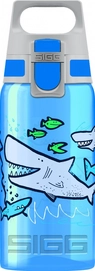 Wasserflasche Sigg Viva One Sharkies 0,5L Blau