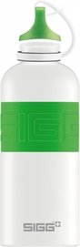 Wasserflasche Sigg Cyd Pure 2.0 Weiß Touch 0.6L Grün
