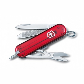 Pocket Knife Victorinox Signature Transparent Red
