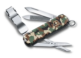 Zakmes Nail Clip 580 Camo Victorinox