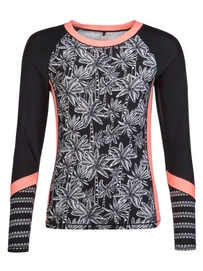 Zwemshirt Protest Women Charlot Surf Shirt True Black