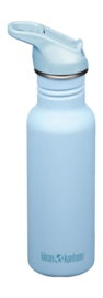 Water Bottle Klean Kanteen Classic Narrow 532ml Flip Seal Sport Cap Clear Sky