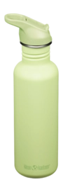 Waterfles Klean Kanteen Classic 800ml Flip Seal Sport Cap Shadow Lime
