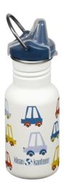 Bouteille d'Eau Klean Kanteen Enfant Classic Narrow 355ml Sippy Cap Cars