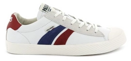 Sneakers Palladium Pallaphoenix Retro Flame White Blue Red