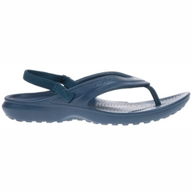 Zehentrenner Crocs Classic Flip Navy Kinder-Schuhgröße 23 - 24