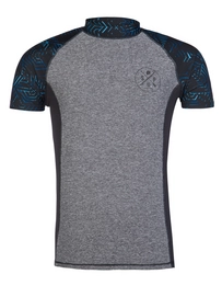 Swimming Shirt Protest Men Devine Rashguard Dark Grey Melee