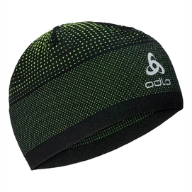 Mütze Odlo Hat Velocity Ceramiwarm Black Safety Gelb