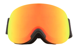 Skibril Poederbaas Freeride Red Orange