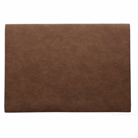 Placemat ASA Selection Vegan Leather Caramel-46 x 33 cm
