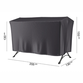 Schommelbankhoes AeroCover Anthracite  (205 x 130 x 130/155 cm)