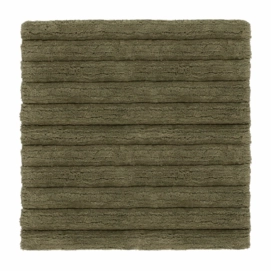 Tappeto bagno Heckett Lane Vivienne 60 x 60 cm, Antiscivolo, verde militare