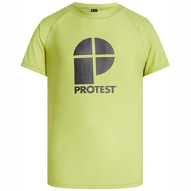T-Shirt Protest Boys Berent Jr Rashguard Short Sleeve Algaegreen-Maat 164