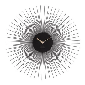 Uhr Karlsson Peony Steel Black 45 cm