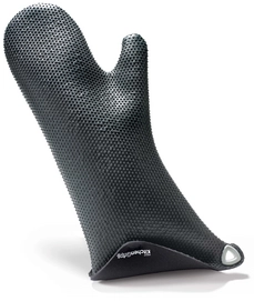 Keukenhandschoen Kitchengrips Chef's Mitt BBQ Large Zwart
